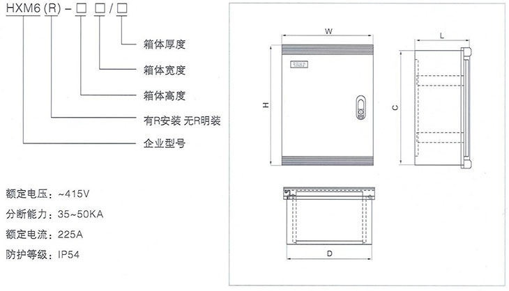 產(chǎn)品型號(hào)及含義